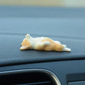 Mini Corgi Car Decoration Resin Crafts Dog Desk Decoration Decoration Simulation Cake Baking Decoration Kawaii Accessories
