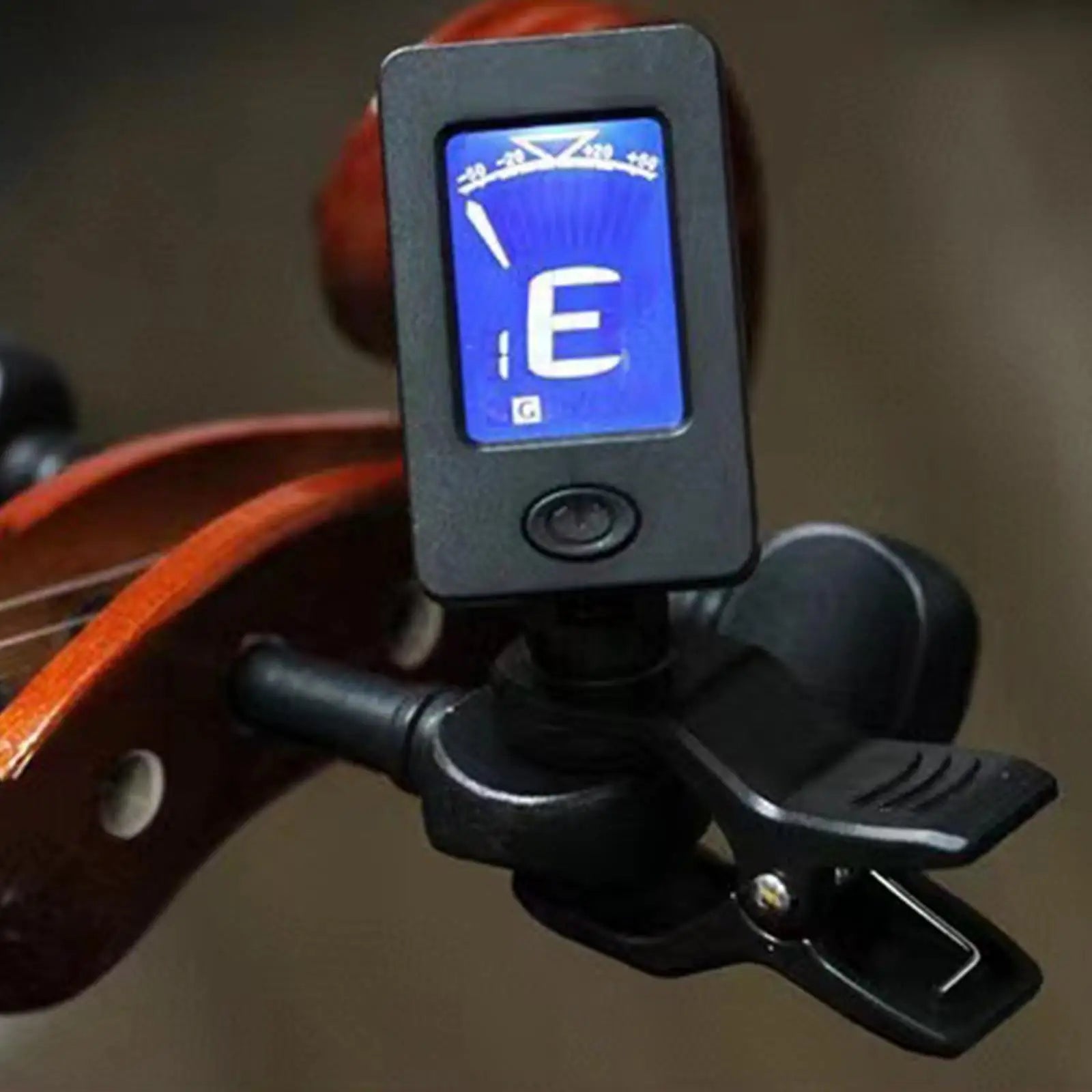 Accordatore professionale per chitarra acustica a 360 gradi con Clip sintonizzatore digitale elettrico con schermo LCD per accessori per Ukulele per chitarra acustica