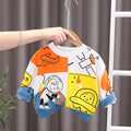 Nuova primavera autunno neonate ragazza cartone animato cotone stampa felpe con cappuccio bambini bambini t-shirt casual abbigliamento sportivo abbigliamento infantile 0-5 anni