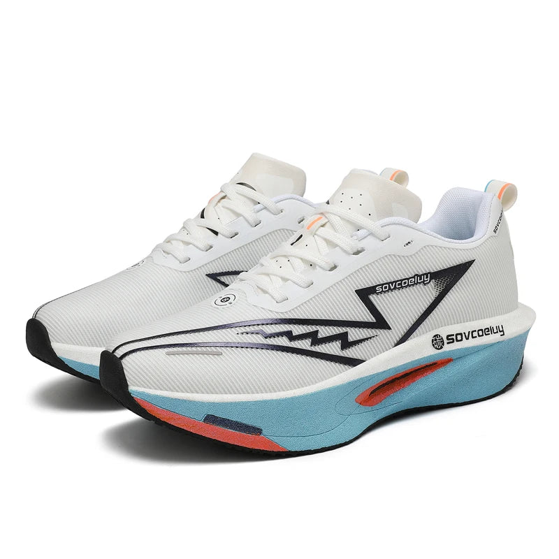 Scarpe da corsa Carbon Board Specialità Maratona Uomo Sport Traspirante Leggero Donna Comodo Atletico Scarpe da ginnastica antiscivolo