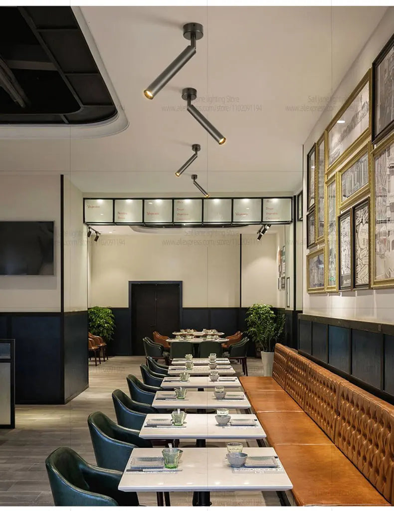 LED Ceiling Light Clothing Store Spotlight Restaurant Coffee Shop Decorative Light Kitchen Bedroom Ceiling Indoor Lighting
