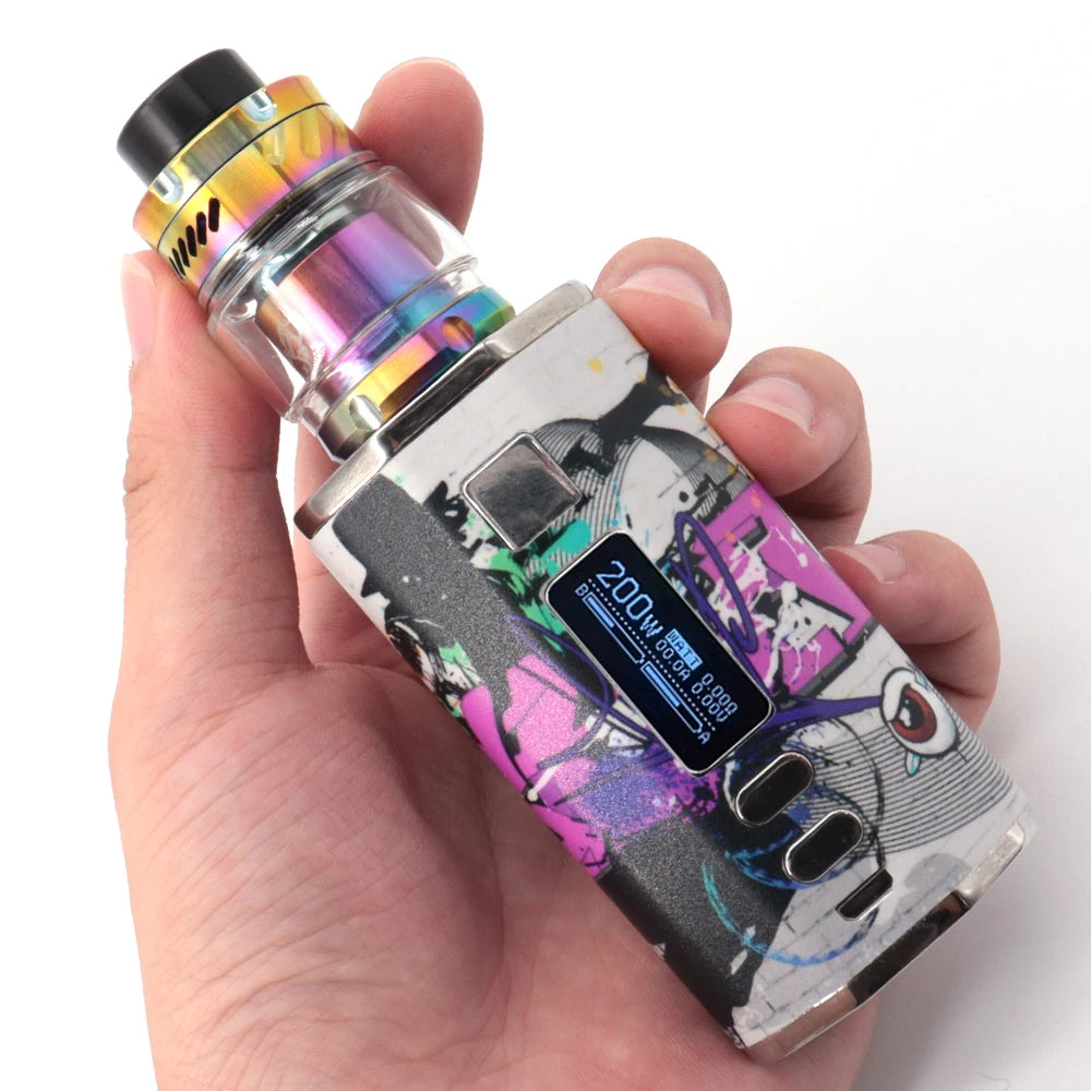 Sigaretta elettronica 200W VAPE Box Mod 4400mah Batteria Zeus Sub Ohm Serbatoio Dead Rabbit V1/v3 Rta Doppia bobine Atomizzatore Vape Kit