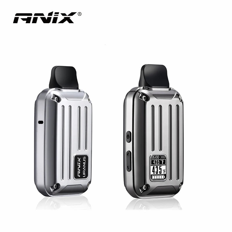 100% Genuino ANIX Urano Erba Secca Vaporizzatore E Sigarette 2200mAh Batteria A Base di Erbe Vape A Base di Erbe Vaporizzatore Penna Starter Kit Ecig Vaper