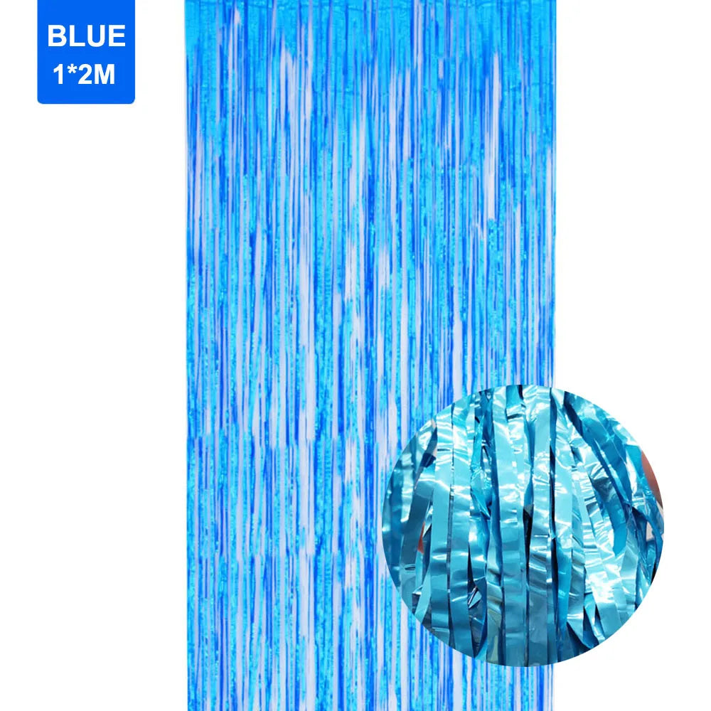 Solido tema blu scuro Stoviglie usa e getta Compleanno Kid Baby Shower Festa di nozze Tovaglioli Tazze Piatti Tovaglia Decor Supplie