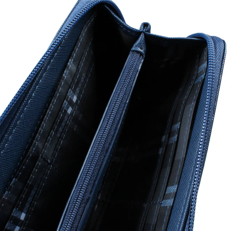 Portafogli da donna Porta carte di credito lungo di alta qualità Portafoglio classico da donna con cerniera per donna 5545B