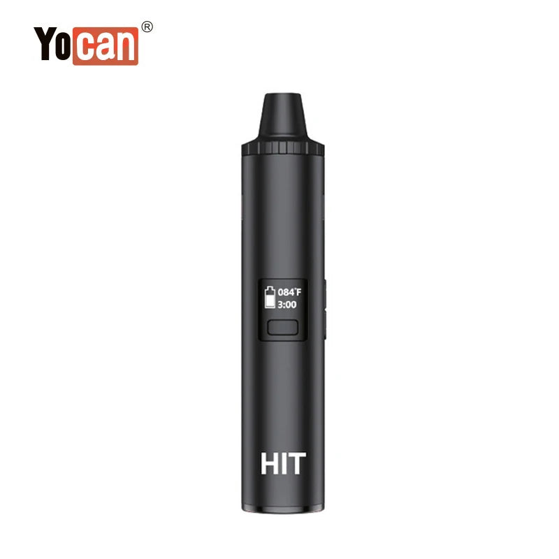 Originale Yocan Hit Kit vaporizzatore per erbe secche E Cigs Type-C OLED 1400mAh camera di riscaldamento in ceramica Herbva Xmax Vane Herbal Vape Pen