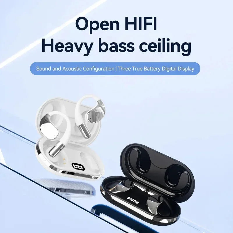 EARDECO Business Auriculares Cuffie Bluetooth Auricolari wireless Auricolari Bass Stereo Cuffie sportive con microfono Audifonos