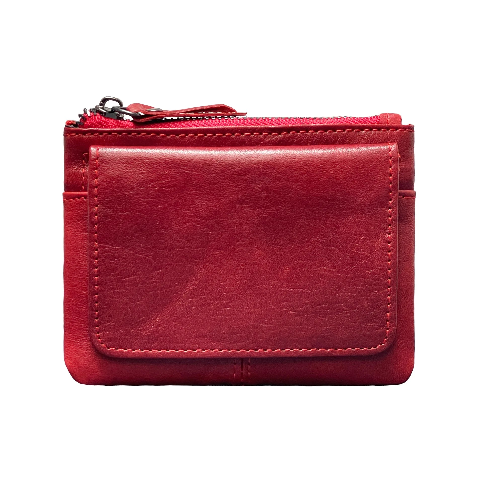 Nuova borsa per carte da donna e da uomo in pelle di mucca Portamonete Porta carte di credito sottile Portafoglio per uomo e donna Tasca per carta d'identità