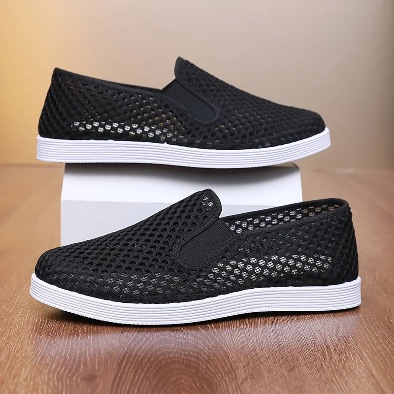 Scarpe da ginnastica casual da uomo estive in mesh traspirante leggero economiche scarpe da spedizione gratuite