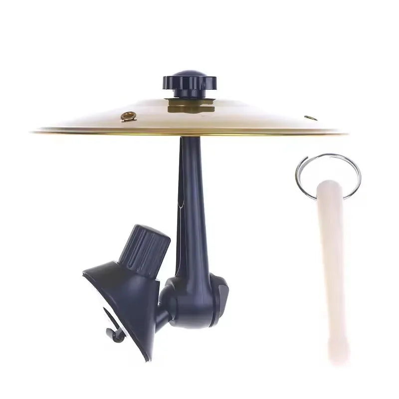 Mini tamburo musicale con presa d'aria a clip, piattino in lega Prese d'aria per auto Bacchetta Accessori decorativi Facile da installare Stile morsetto