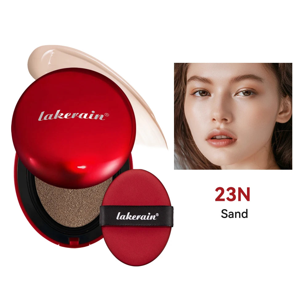 Fondotinta Cushion Coreano Idratante Naturale Copertura 72H Semi-Matte Lunga Durata Base Trucco Donna