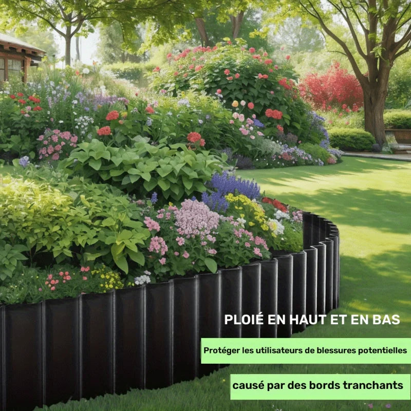Bordura per Giardino Ondulata Resistente alle Intemperie per Paesaggistica