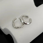 Punk Irregular Geometric Ear Cuff Earrings for Women Non-Piercing Metal Ear Clip Earring Fake Cartilage Fashion Jewelry Party-2
