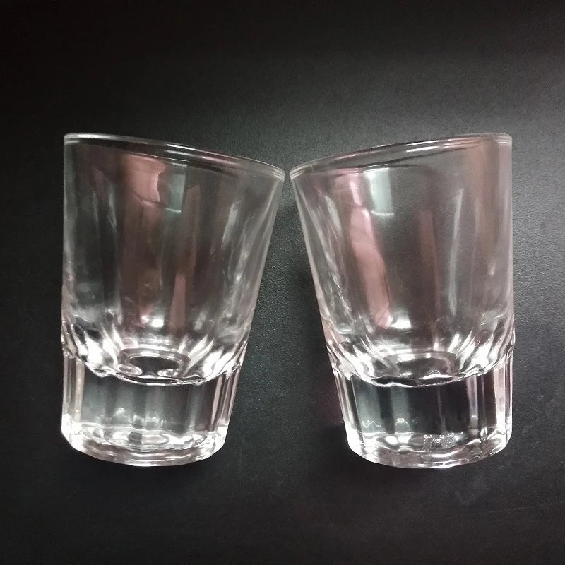 6 pz/4 pz/2 pz/1 pz tazza da tè 90ml tazza di vetro resistente al calore tazza di acqua trasparente addensato tazza di birra tazza di vino tazza di caffè per la casa