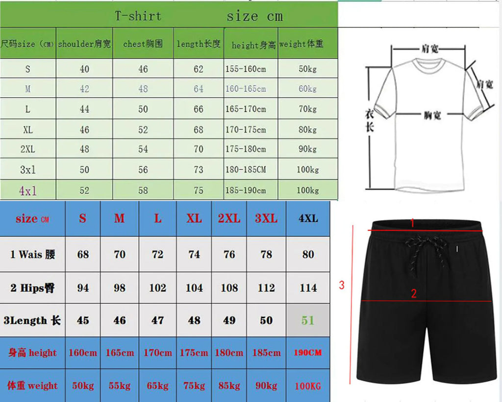Nuovo set sportivo da uomo 2026 di tendenza: T-shirt a maniche corte e pantaloni per corsa e fitness, ideale per l'estate