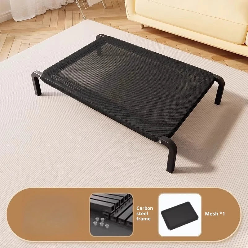 Cuccia Rialzata per Cani per Tutte le Stagioni, da Esterno e Interno, Impermeabile, Anti-Morso, Lettino Rialzato per Animali Domestici, per Cani Grandi e Piccoli, Accessori per Cani