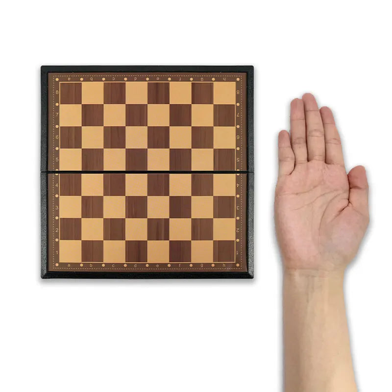 Scacchiera, non magnetica e portatile, gioco interattivo per famiglie e per feste tra amici, adatta per regali di compleanno, Natale, Halloween, Ringraziamento