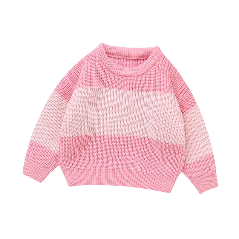 Neonati maschi Maglioni Vestiti Autunno Inverno Lavorato a maglia Infantile Pullover unisex Girocollo Maniche lunghe Maglieria per bambini Top 1-3 anni