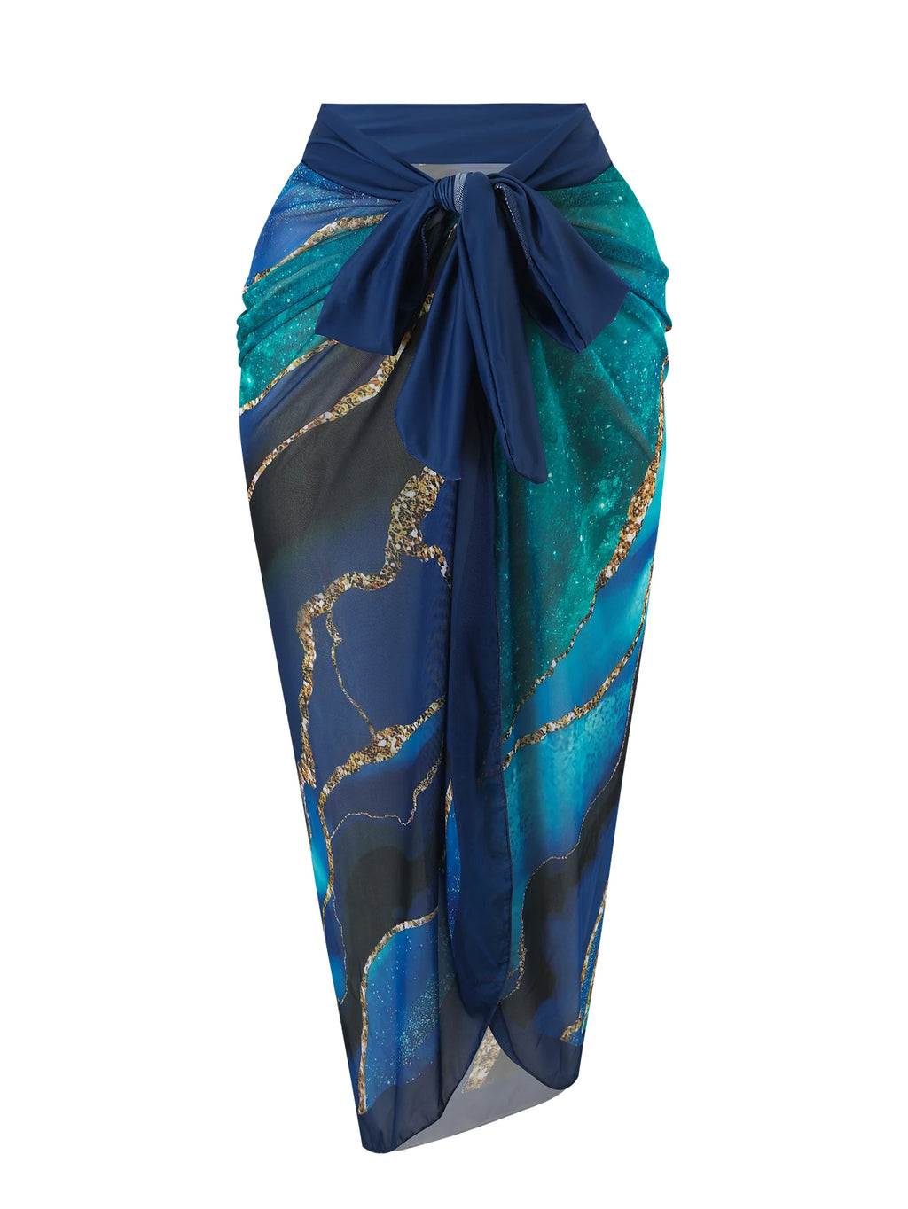 Costume da bagno bikini intero stampato digitale estivo nuovo su misura per donna Protezione solare conservatrice Gonna di garza monopezzo 2-P