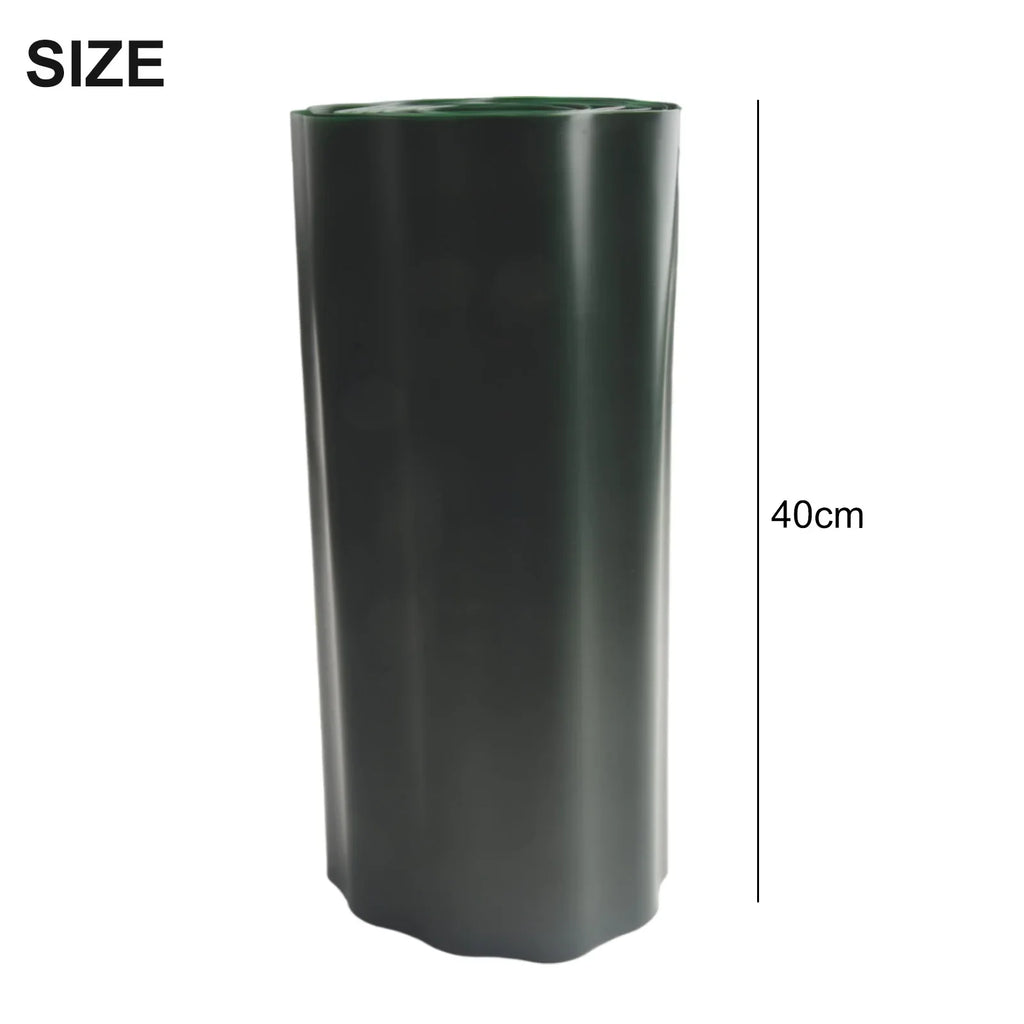 30/40 centimetri Giardino Erba Prato Bordo Bordo Recinzione Percorso FAI DA TE Flessibile Prato Recinzione Paesaggio Esterno Decorazione del Giardino di Plastica arredamento del giardino
