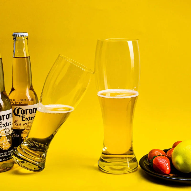 Tazza di birra di grano tazza di vetro personalità artigianale boccali di birra tazza di cristallo bicchiere di succo bicchieri forniture per Bar per la casa