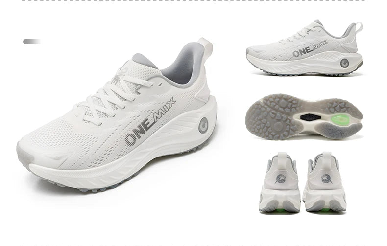 ONEMIX Scarpe da corsa casual Scarpe da jogging estive traspiranti Uomo Scarpe da ginnastica leggere da donna Scarpe sportive con cuscino maschile da esterno