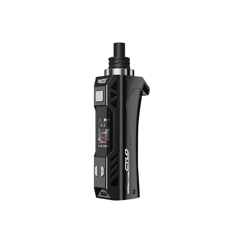 Nuovo Arrivla Portable Yocan Cylo Wax vaporizzatore Kit 1300mah batteria TFT Screen C4-DE Plus Ceramic Heating Coil E-sigarette Vape