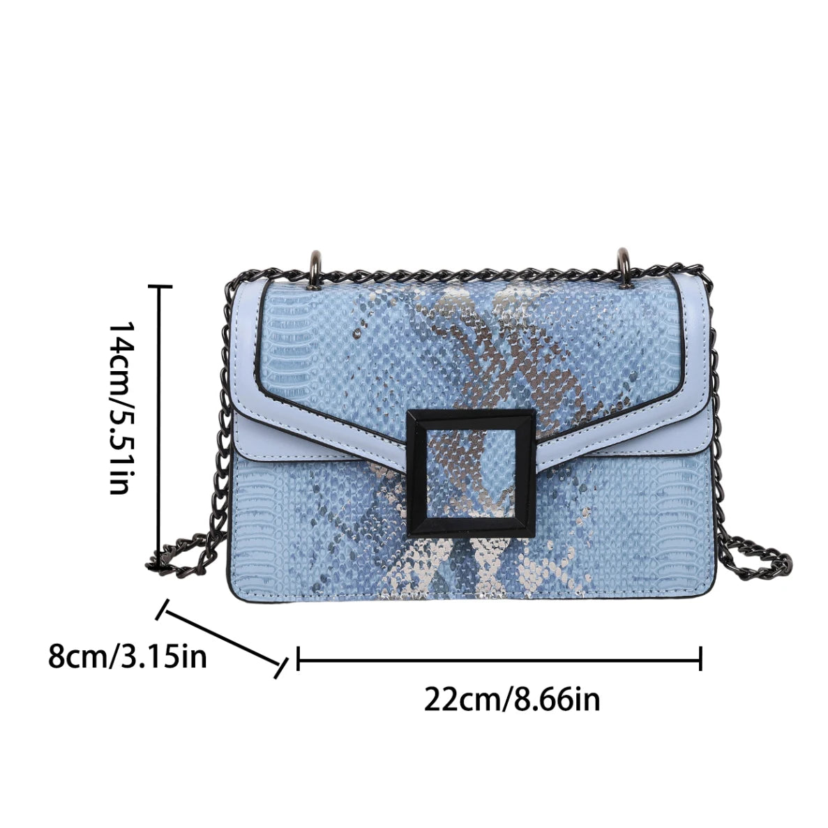 Borse di lusso Borse da donna di marca famose Designer Lady Borse a tracolla con tracolla a catena Borse a tracolla da donna in pelle pu Marca
