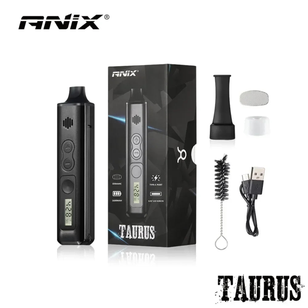 Pathfinder V2 Kit di sigarette elettroniche vaporizzatore per erbe secche TAURUS Vape Pen 2200mah Schermo LCD Controllo della temperatura Tabacco alle erbe