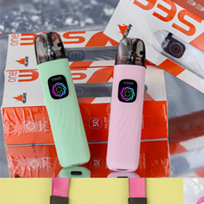 Hellvape Vsee One Pod Kit Vape Pen Batteria 1000mAh 30W 2ml Cartuccia 0.8ohm con Riempimento Laterale Sigaretta Elettronica