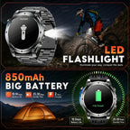 Nuovo Smartwatch GPS T-RX4 Ultra 2026 per Uomo, Posizionamento GPS a 6 Stelle, Impermeabile 10ATM, Batteria 850mAh, Bussola, 170+ Modalità Sportive