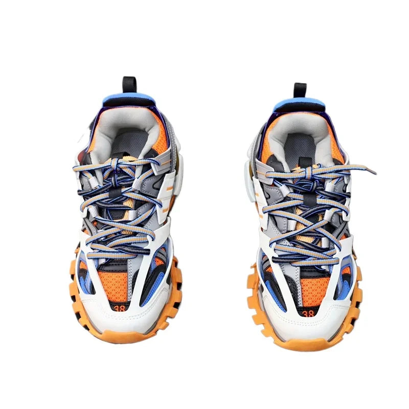 Scarpe Casual da Uomo in Pelle di Vitello di Alta Qualità, Design di Lusso con Borchie, Versatili e alla Moda, con Lacci e Suola Piatta