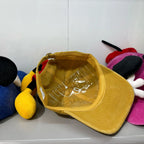 Berretto da Baseball con Orecchie da Topo Ragazze Cartoon Anime Stile Y2K