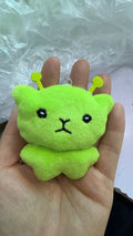 Nuovo mini gatto alieno invasione terra ciondolo bambola fatta a mano super morbido borsa carina accessori regali super carino