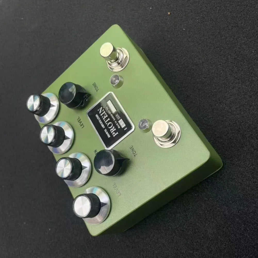 LY-ROCK BR0WNE PROTEIN Pedale distorsione overdrive per chitarra elettrica, clone originale
