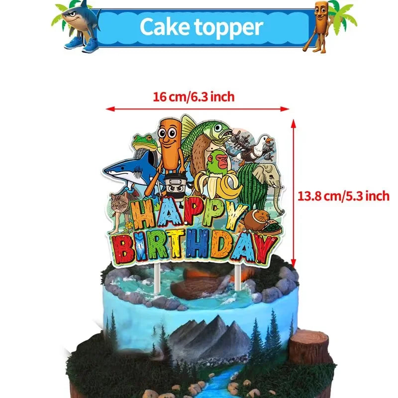 Set di stoviglie usa e getta a spirale per feste di compleanno a tema italiano: piatti, tovaglie, striscioni, bicchieri e tovaglioli di carta per bambini