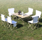 Set Tavolo Da Picnic Personalizzato All Esterno Con Sedie Pieghevoli