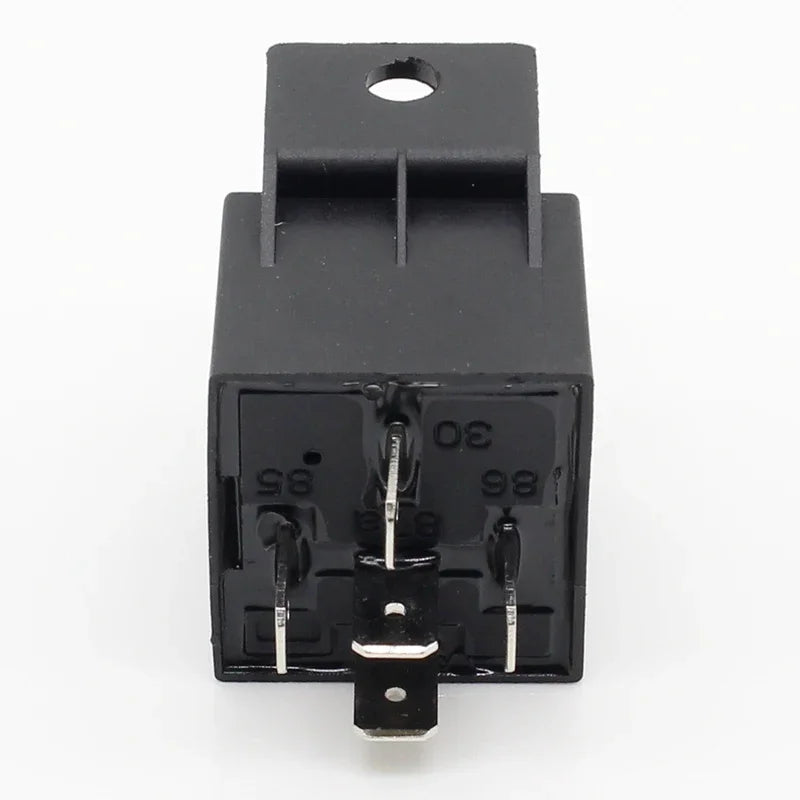Relè per auto impermeabile a 5 pin 40A Relè automobilistici a lunga durata Mayitr Relè DC 12V/24V normalmente aperto per condizionatore d'aria con luce frontale
