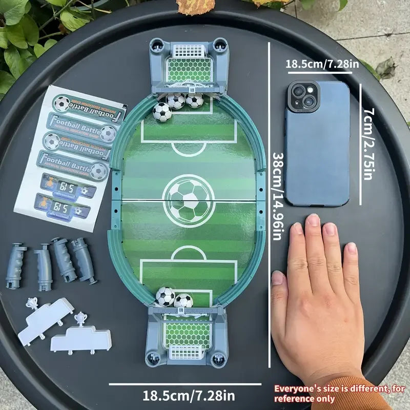 Calcio Balilla da Tavolo, Gioco di Calcio per Due Giocatori, Gioco Interattivo Genitore-Figlio, Calcio da Tavolo