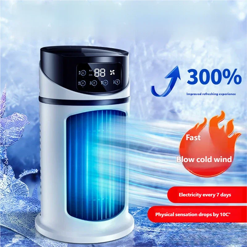 Mini condizionatore d'aria portatile, ventilatore rinfrescante ad acqua, climatizzatore per ufficio, condizionatore d'aria mobile