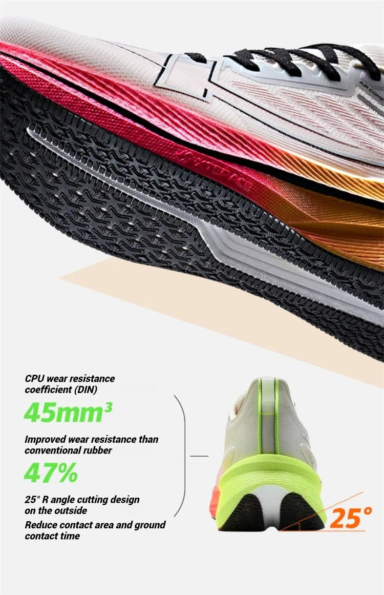 Scarpe da corsa da uomo Xtep 2000 km 3.0 2025 Scarpe da ginnastica da jogging da allenamento resistenti all'usura, leggere e ammortizzate primaverili 875119110032