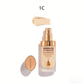 Fondotinta Liquido CT Texture Leggera e Acquosa, Correttore a Lunga Durata, Cuscinetto d'Aria in Polvere con Piccola Piastra Dorata, Spray Fissante per Trucco Quotidiano