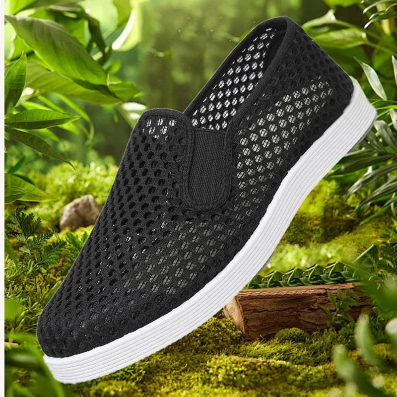 Scarpe da ginnastica casual da uomo estive in mesh traspirante leggero economiche scarpe da spedizione gratuite
