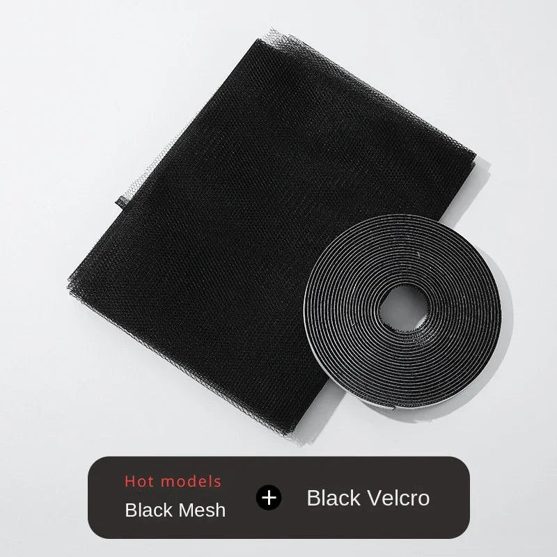 Zanzariera fai-da-te per finestra del letto Tessili per la casa The Mesh Tende autoadesive per interni anti-insetti e mosche da giardino