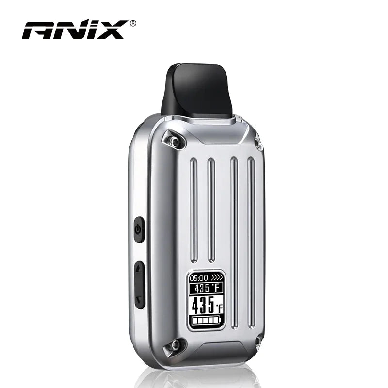 ANIX Uranus Dry Herb vaporizzatore sigaretta elettronica portatile 2200mAh batteria schermo OLED Herbal Vape Pen Herbal Starter Kit Ecig