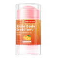 Full-Body Deodorant Stick, 45g - Aluminum-Free, Long-Lasting Freshness, Gentle Moisturizing with Orange Extract, Suitable for Both Men and Women, Portable for Daily Use and Travel
