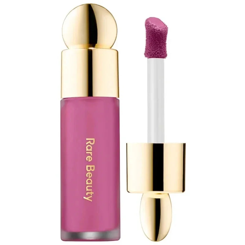 Set di blush Rare Beauty: Blush liquido effetto purè di patate, Blush in polvere che esalta il colore della pelle, con texture fine, facile da applicare e sfumare.