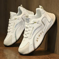 Scarpe da ginnastica da uomo alla moda Scarpe sportive casual in pelle da uomo Scarpe da tennis leggere antiscivolo Scarpe da corsa da uomo traspiranti per esterni