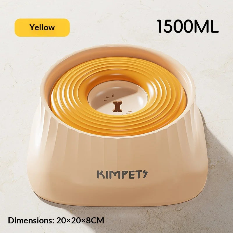 Dog slow feeder bowl, elevated dog bowl, spill-proof pet bowl, anti-spill bowl, small to medium dog food bowl, cat bowl