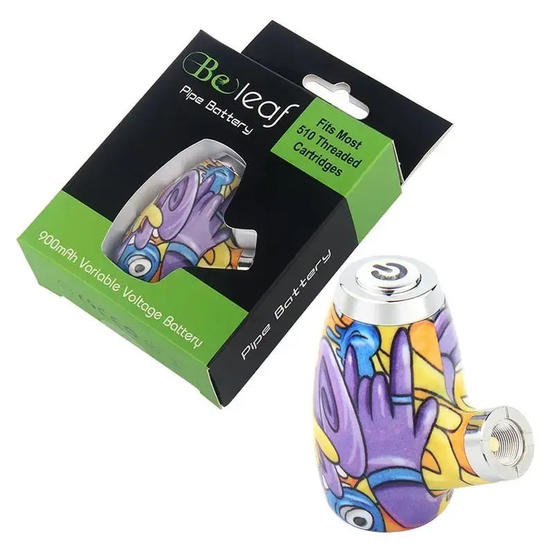 E Pipe Vape KY32 Batteria per sigaretta elettronica 900mAh 510 Filettatura Preriscaldamento Tensione variabile Fumo Mod per cartucce d'olio spesse